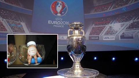 Bốc thăm chia bảng Euro 2016, TBN và Anh dễ thở