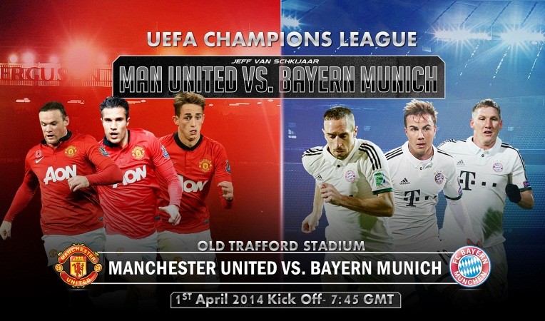 01h45- 02/04 – Truyền hình trực tiếp: Man Utd vs Bayern Munchen