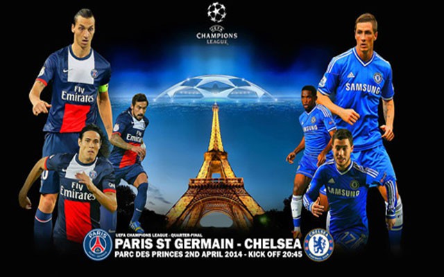 01h45- 03/04 – Truyền hình trực tiếp: PSG vs Chelsea