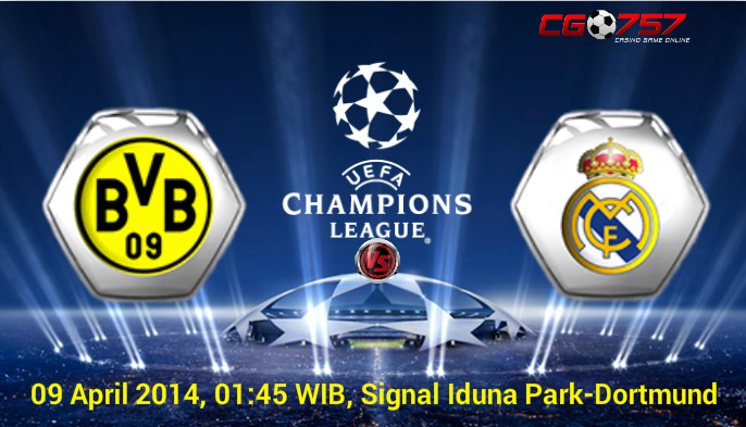 01h45- 09/04 – Truyền hình trực tiếp: Dortmund vs Real Madrid