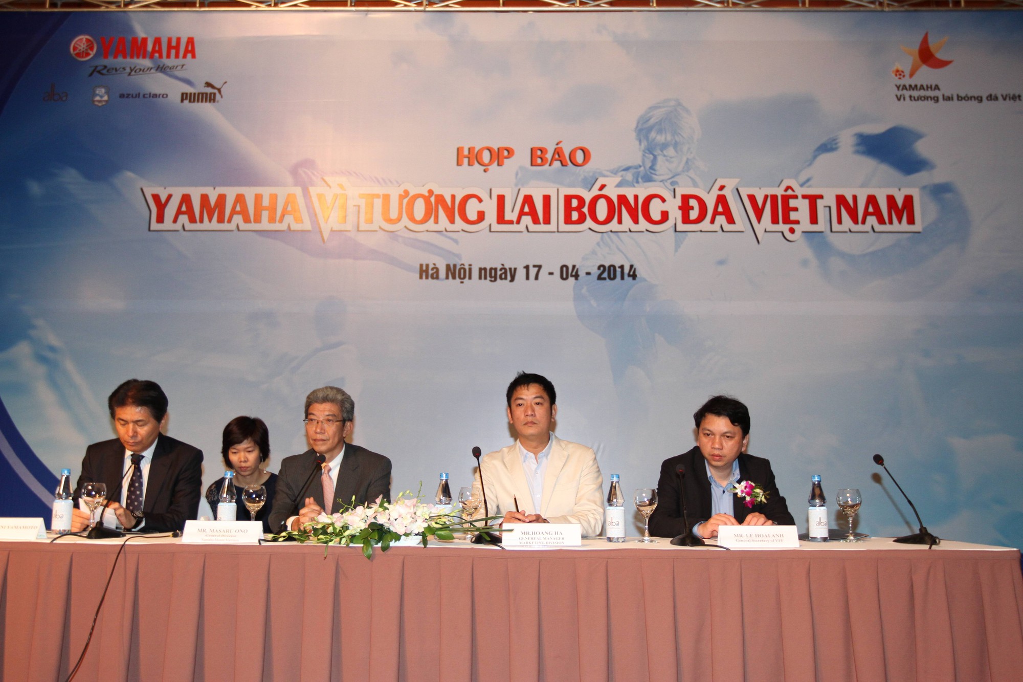 Ngày hội “Trại hè bóng đá Yamaha 2014”