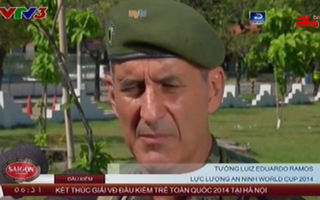 Video: Brazil tăng cường an ninh trước thềm World Cup 2014
