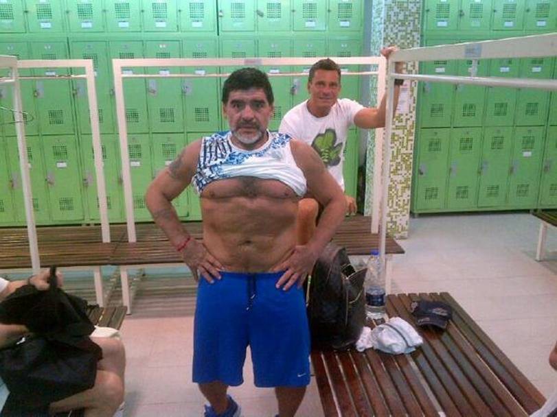 Maradona và kế hoạch… giảm béo