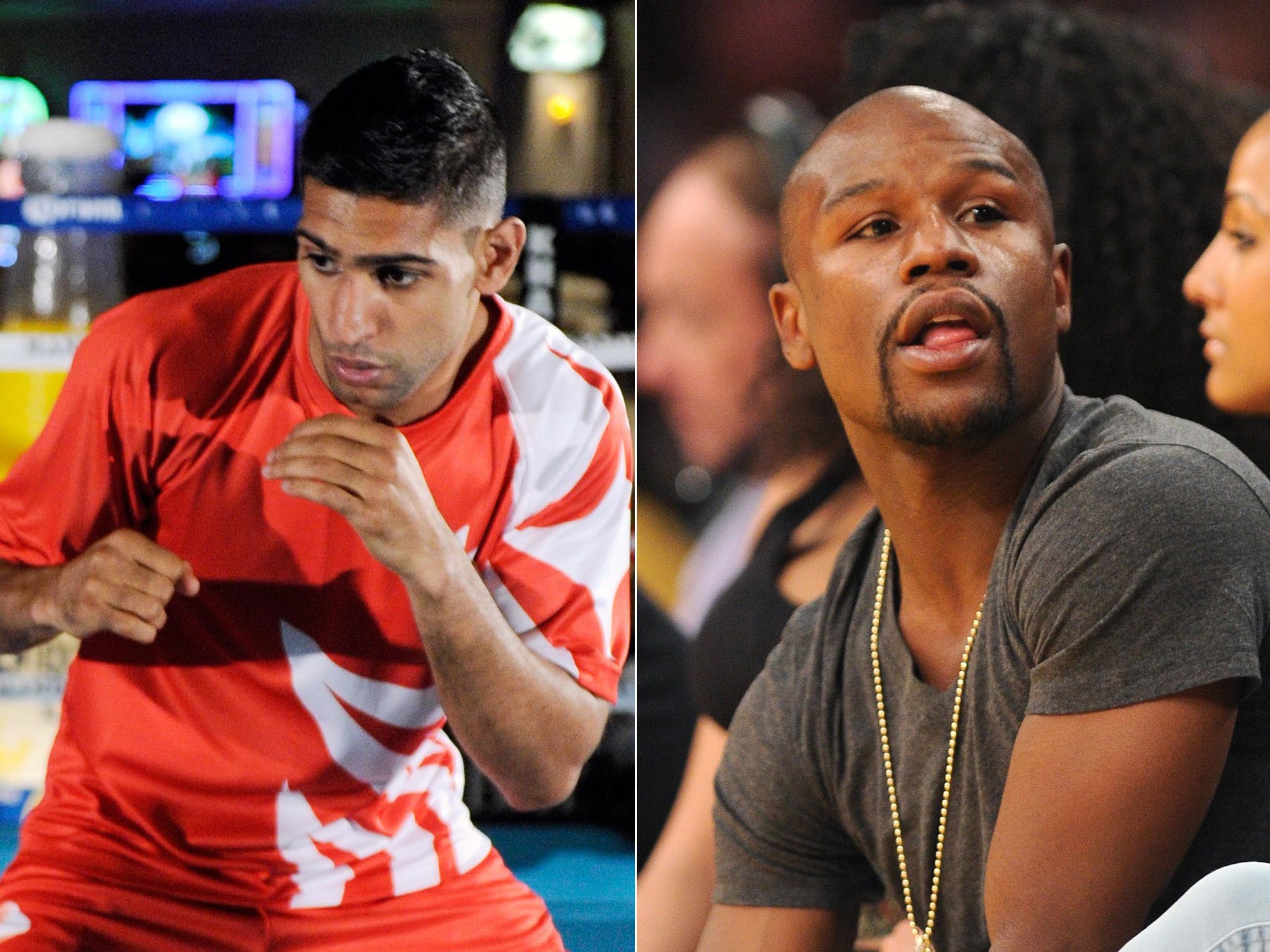 Amir Khan cay cú Mayweather