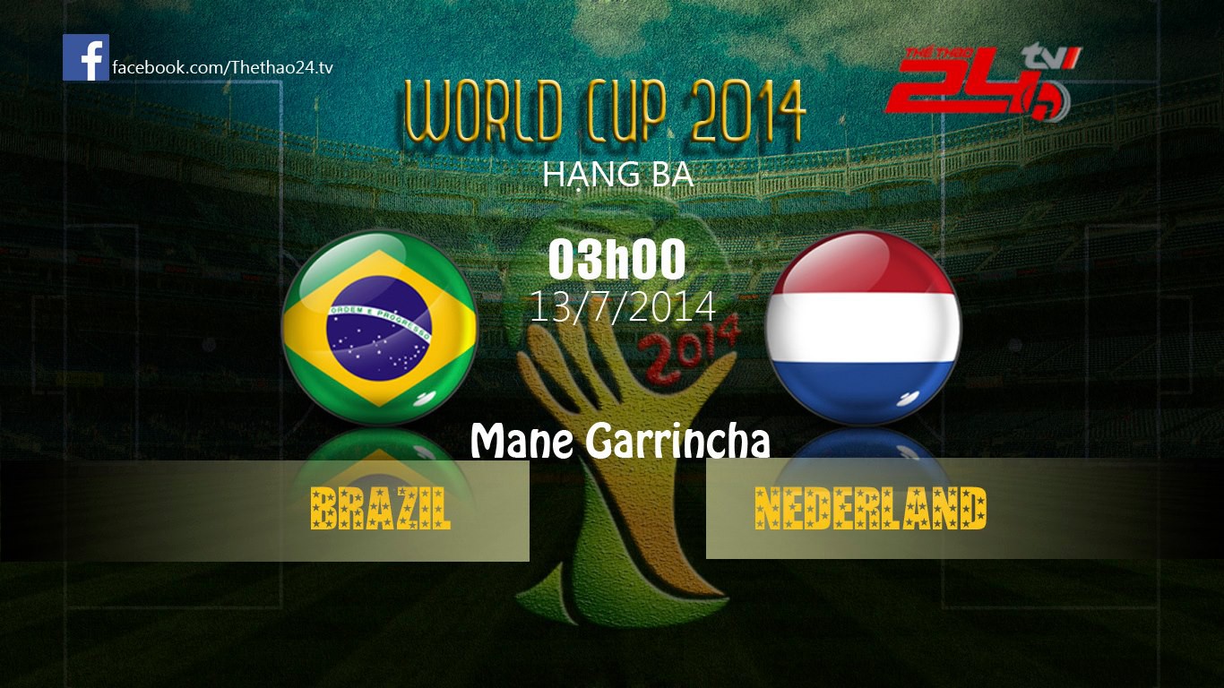 Trực tiếp Brazil 0-3 Hà Lan: Thuyết phục (KT)