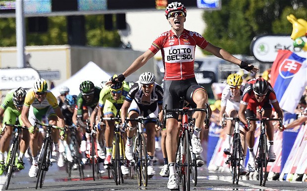 CHẶNG 11 TOUR DE FRANCE 2014: Cú nước rút của Gallopin