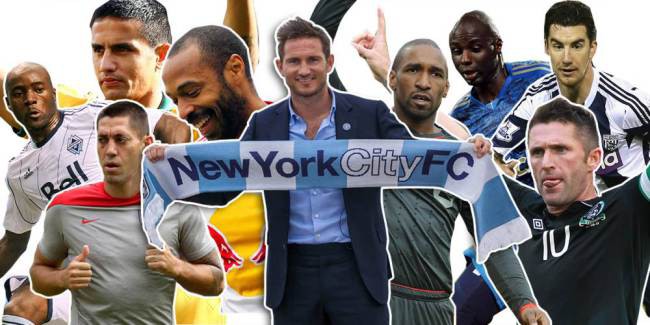 Frank Lampard là ngôi sao thứ 9 gia nhập giải nhà nghề Mỹ