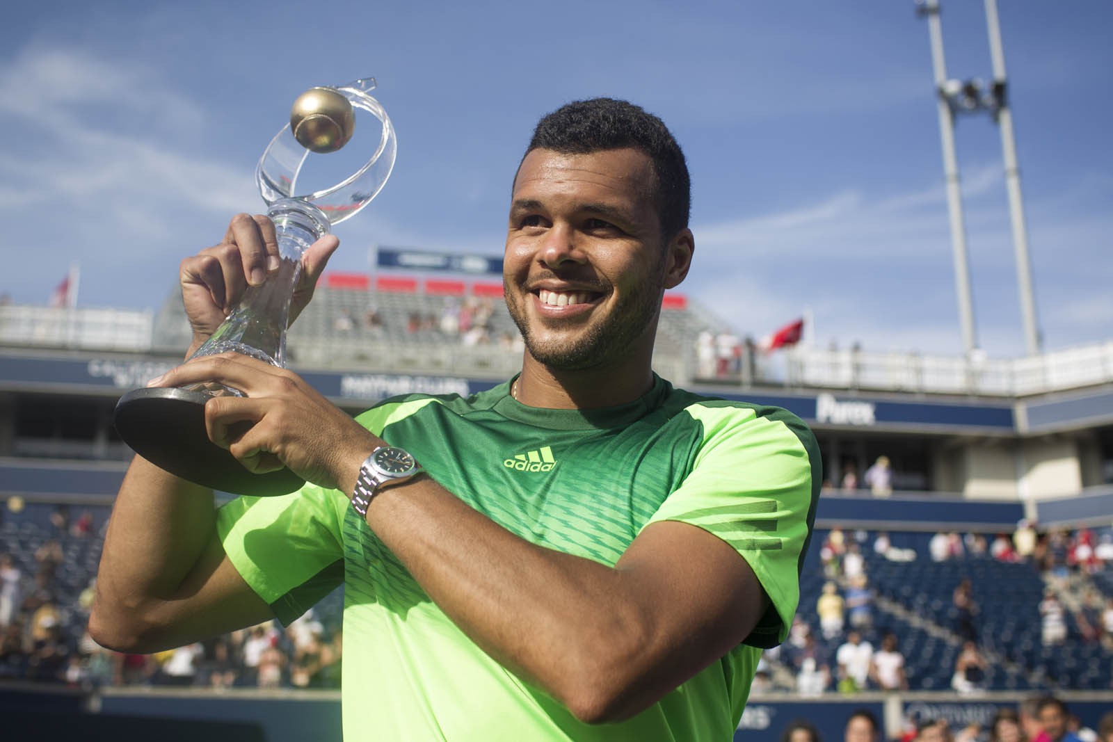 JO-WILFRIED TSONGA VÔ ĐỊCH ROGERS CUP 2014: Những cú knock-out của Muhammad Ali