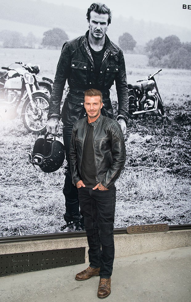 Nghề tay trái của sao: Beckham thiết kế áo khoác Belstaff