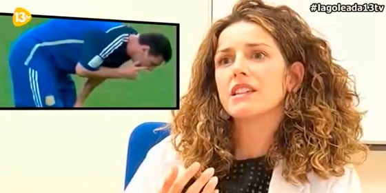 Messi nôn khan vì viêm xoang mãn tính