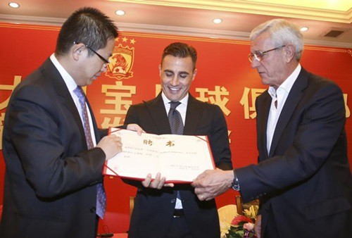 CHÍNH THỨC: Cannavaro thay thế ghế nóng của Marcello Lippi