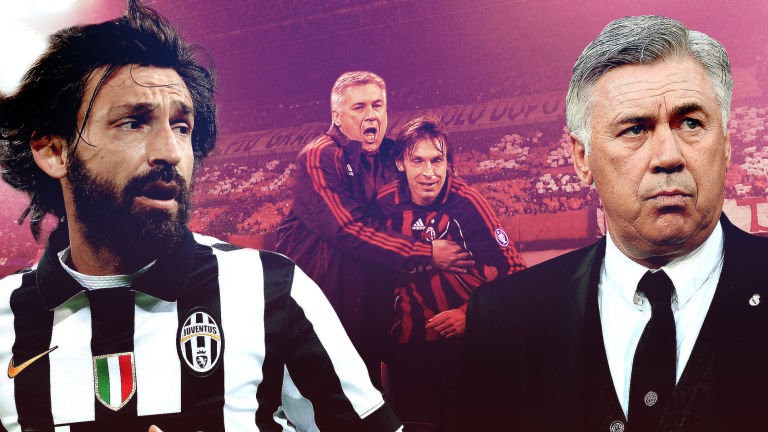 Andrea Pirlo gặp lại Carlo Ancelotti: Trái tim một người con
