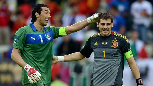 Gianluigi Buffon và Iker Casillas: Người lụn bại, kẻ phát tài