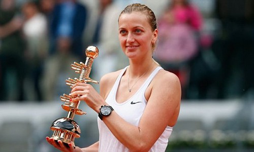 PETRA KVITOVA VÔ ĐỊCH WTA MADRID OPEN: Học cách “yêu” Kvitova