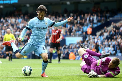 Hạ sát QPR, các cầu thủ Man City đóng góp 2 tuyệt phẩm tại vòng 36