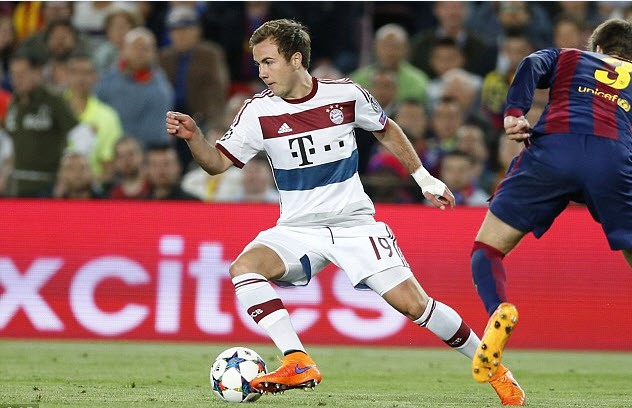 Vấn đề của Bayern: Goetze đang bị cô lập