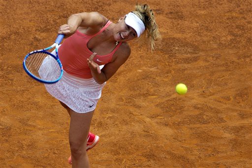Maria Sharapova 2-0 Bojana Jovanovski: Thắng may