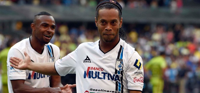 Màn trình diễn ấn tượng của Ronaldinho trong trận gặp Veracruz