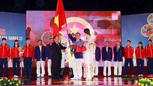 Đoàn thể thao Việt Nam xuất quân dự Sea Game 28