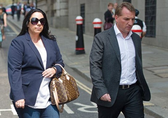 Brendan Rodgers tranh chấp tài sản với vợ cũ
