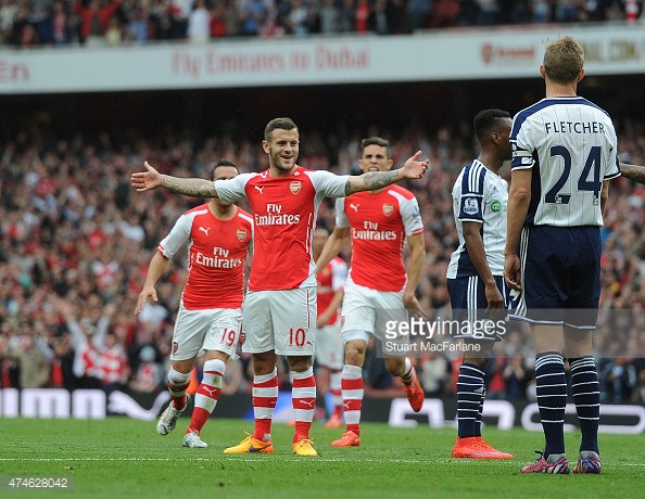Pha làm bàn của Jack Wilshere được bầu chọn là bàn thắng đẹp nhất vòng đấu cuối