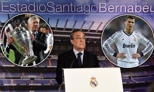 Real Madrid sa thải Carlo Ancelotti: 73% không bằng một ông Chủ tịch
