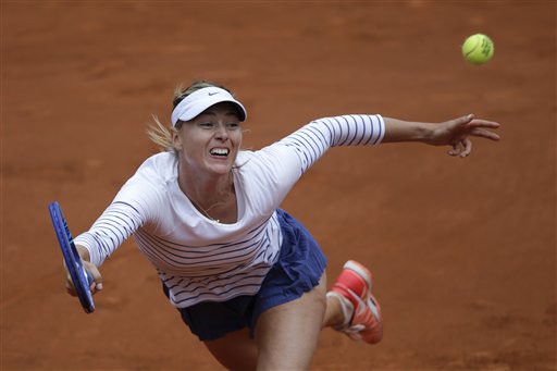 Samantha Stosur 0-2 Maria Sharapova: Cầm vé vào vòng 4