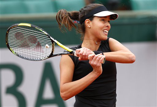 Ana Ivanovic 2-1 Ekaterina Makarova: Chiến thắng vất vả