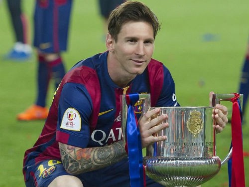 Barcelona vô địch Cúp nhà Vua: “Con quái vật” Messi