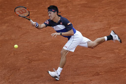 Kei Nishikori 3-0 Teymuraz Gabashvili: Tứ kết điểm danh Nishikori