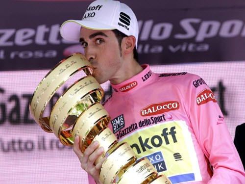 Contador lần thứ 3 vô địch Giro d’Italia