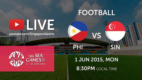 Trực tiếp SEA Games 28: U23 Philippines vs U23 Singapore
