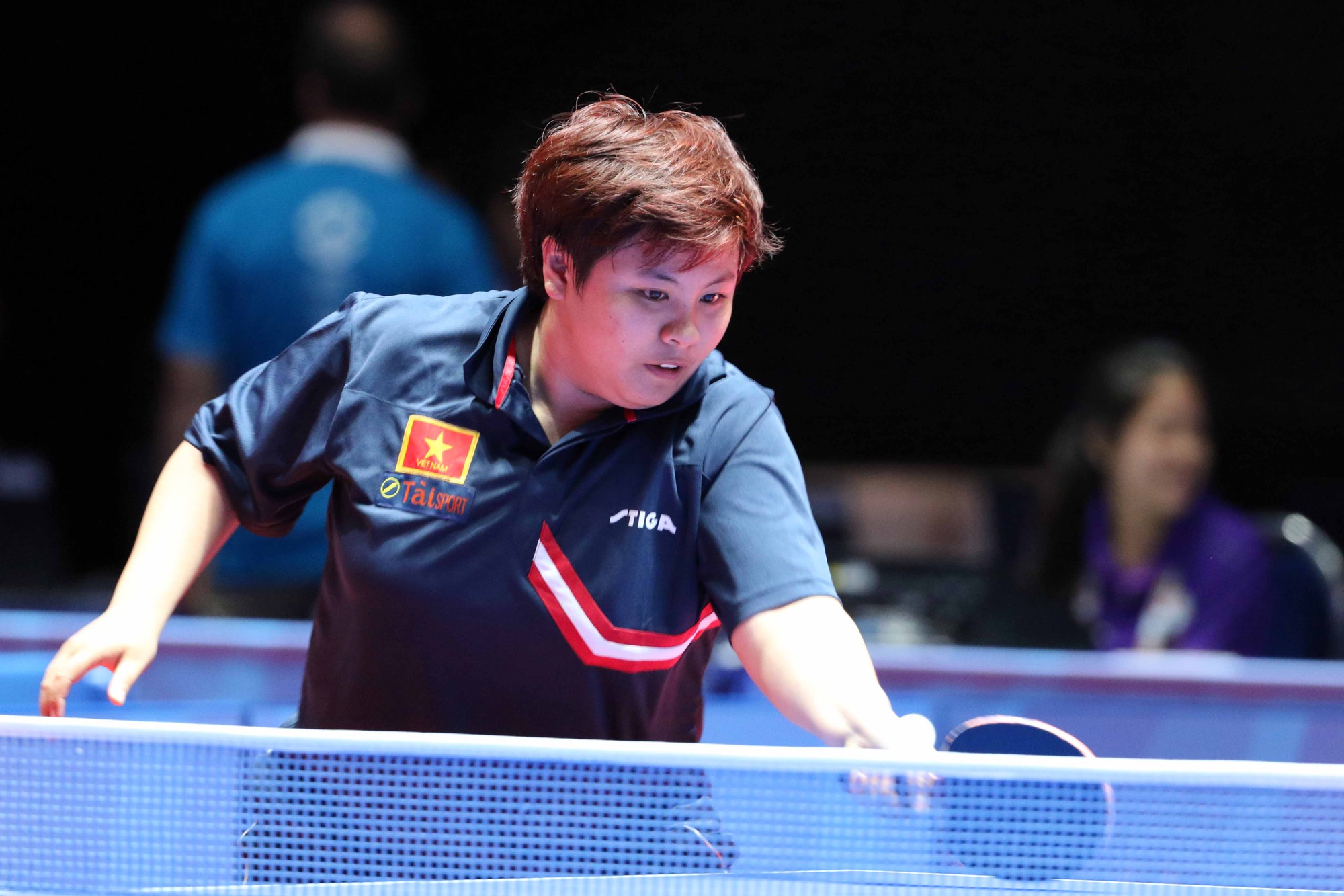 Bóng bàn SEA Games 28: Mỹ Trang 3-0 LEE Rou You