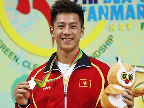 Bài thi trường quyền của VĐV Wushu Trần Xuân Hiệp