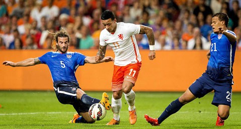 Hà Lan 3-4 Mỹ: Depay lập công, Hà Lan vẫn thua ngược