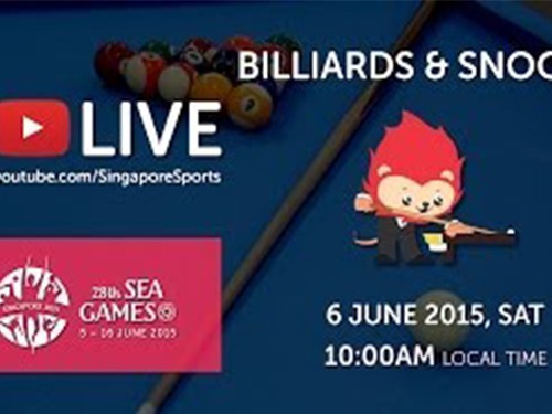 Trực tiếp SEA Games 28 môn billiards & Snooker
