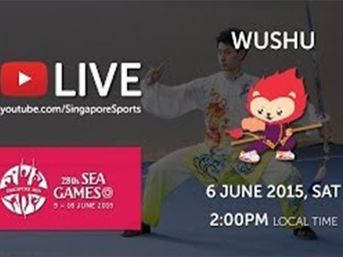 Trực tiếp Wushu SEA Games 28 ngày 6/6