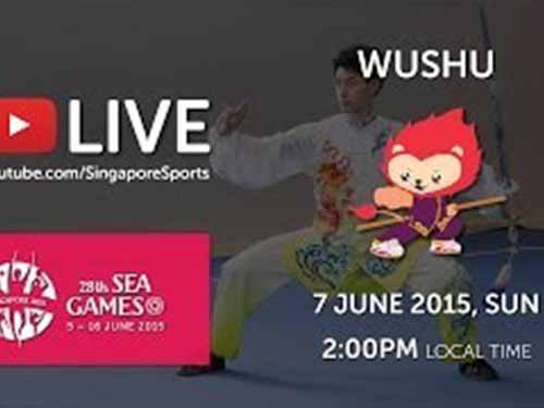 Trực tiếp Wushu SEA Games 28