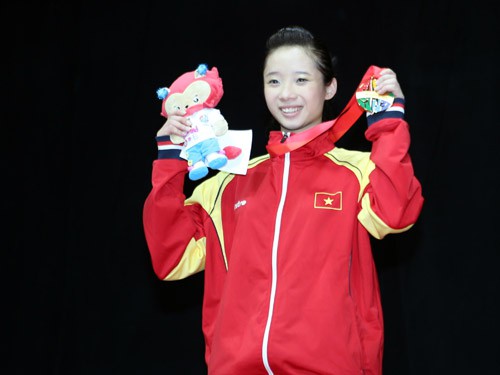 HCV Sea Games Dương Thúy Vi: “Mục tiêu của tôi là giải vô địch thế giới”