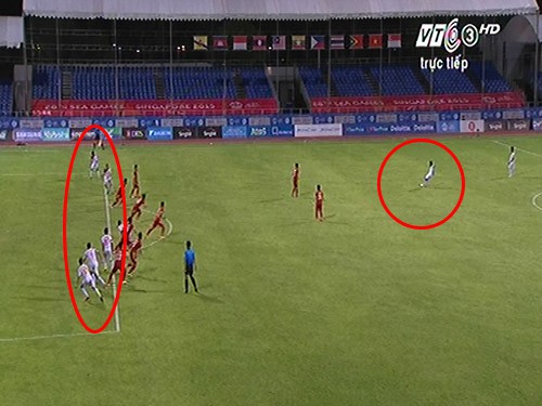 U23 Việt Nam bẫy việt vị như Barca