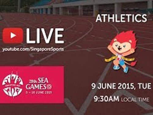 Trực tiếp điền kinh ngày 9/6 SEA Games 28