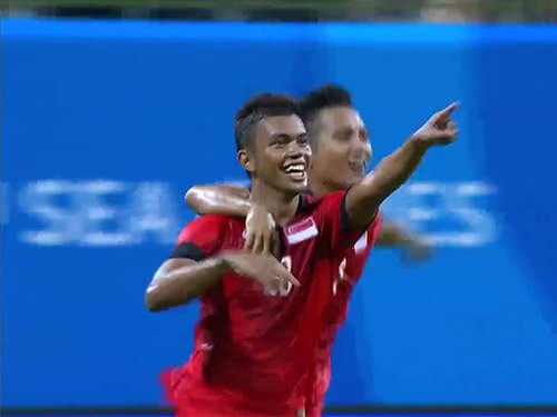 U23 Campuchia 1-3 U23 Singapore: Chiến thắng quan trọng