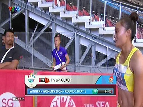 Quách Thị Lan về nhất tại nội dung không sở  trường
