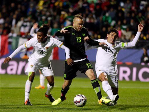 Mexico 0-0 Bolivia: Bất phân thắng bại