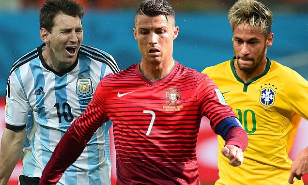 Ronaldo gọi, Messi và Neymar ‘tranh nhau’ trả lời
