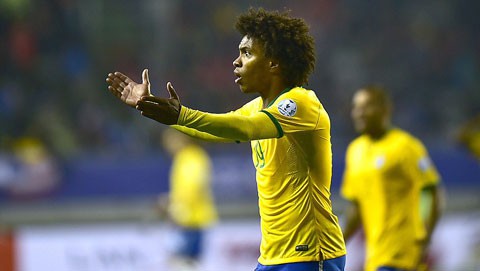 Xem lại màn trình diễn của Willian trong trận gặp Peru