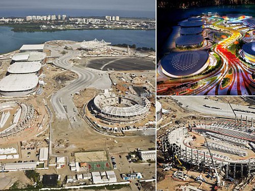 Olympic Rio 2016 vẫn như công trường