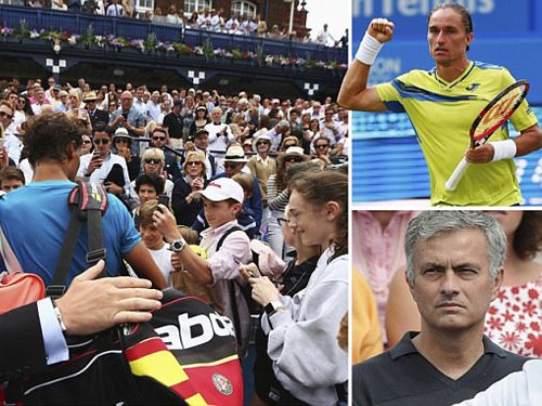 Nadal sớm dừng bước ở London