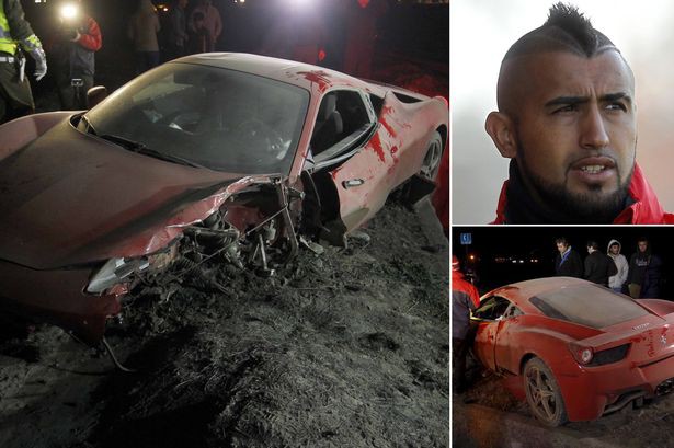 Người Chile hết vía khi hay tin Arturo Vidal gặp nạn