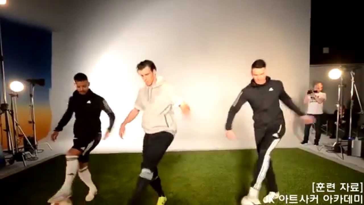 Gareth Bale cân 2 trong cuộc thi kỹ thuật